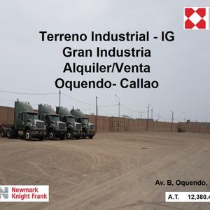 Venta/alquiler - Terreno Industrial Ig - 12,380 M2 - Oquendo - Callao