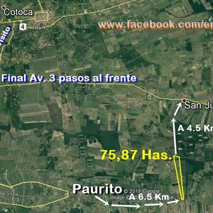 Propiedad 75 Has. En Venta - Paurito!