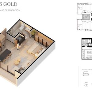 (pre-venta) Domus Gold Monoambiente