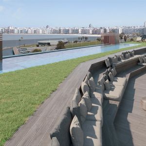 Pocitos Nuevo Pre Venta Apartamento 1 Dormitorio A Media Cuadra De La Rambla, Terrazas, Vista Al Mar, Muy Luminoso, Amenities: Piscina, Barbacoa, Parrillero, Entrega: Marzo 2027