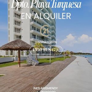 Departamento De Lujo En Alquiler - Playa  Turquesa 