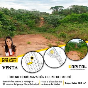 Terreno En Venta Zona Urubo