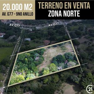 2 Hectáreas En Zona Norte - 9no Anillo