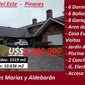 Lujo Y Exclusividad: Residencia De Ensueño En Punta Del Este, A Pasos De Playa Mansa