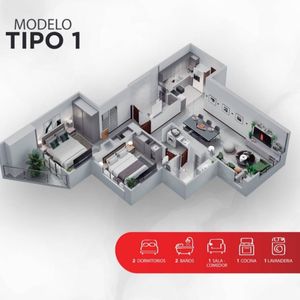 Departamento De 2 Dormitorios En Pre Venta Av. 20 De Octubre