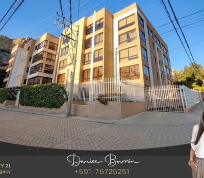 Achumani, Pamirpampa, Depto 2d En Suite En Venta