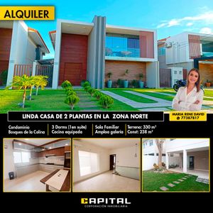 Casa En Alquiler En Condominio Bosques De La Colina