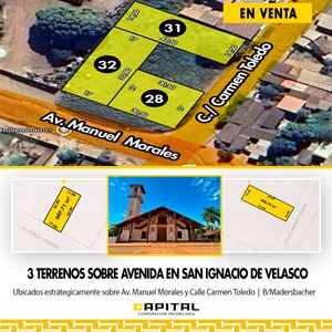 Terrenos En Venta En San Ignacio De Velasco