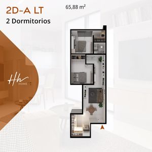 Hh Home 2 Dormitorios Pre Venta 