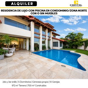 Exclusiva Residencia Con Piscina Propia En Alquiler