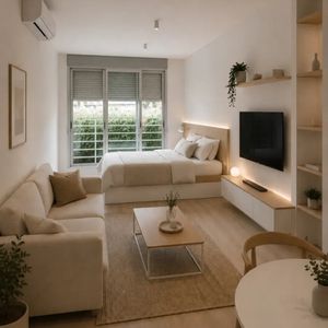 Apartamento En Alquiler, Monoambiente, 1 Baño. La Blanqueada.