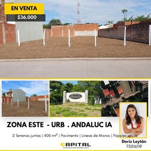 En Urbanizacion Andalucia Terreno En Venta