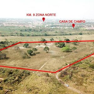 En Venta 8.5 Hectareas Av. Banzer Km 8