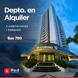 Macororo 10 - Alquiler  Dpto. 3 Habitaciones 