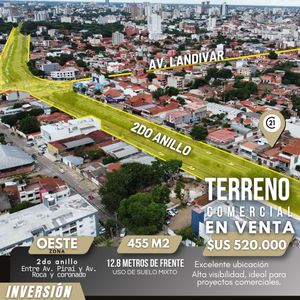 Terreno Comercial En Venta