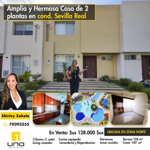 Casa En Venta De 2 Plantas Sevilla Real 