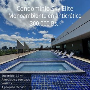 En Equipetrol,a Solo Bs 300.000 Monoamiente En Anticretico