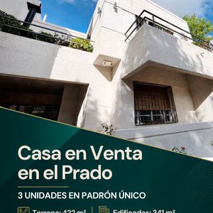 Venta Casa En El Prado. Son 3 Casas En Padrón único. Excelente Ubicación.