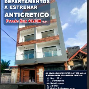 Departamento Anticretico 3 Dormitorios