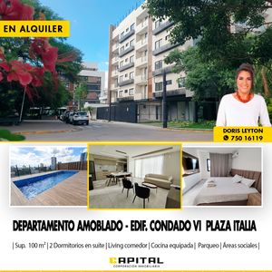 En Equipetrol Alquilo Departamento Amoblado De Lujo