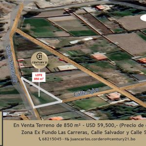 En Venta Hermoso Terreno De 850 M2 En Carreras - Río Abajo