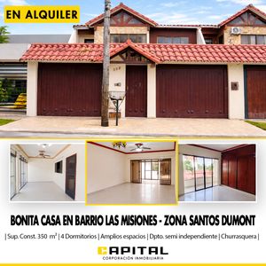 Casa En Alquiler En Zona Sur