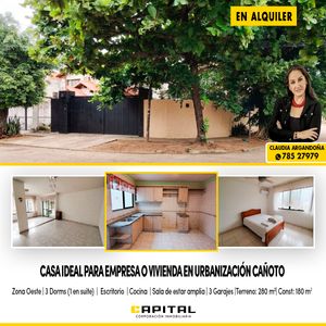 Ideal Para Empresa O Vivienda Alquilo Casa