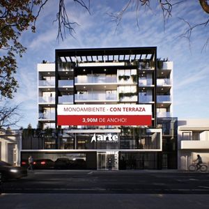 Venta De Apartamento Monoambiente Con Terraza En Tres Cruces