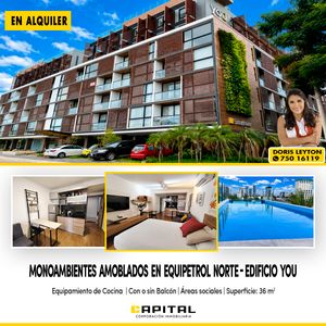 Monoambientes Completamente Amoblados En Alquiler