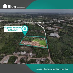 Atención Inversionistas Terreno En Venta Entrada A Mapaizo...Vía Cotoca