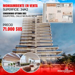 Monoambiente En Venta 