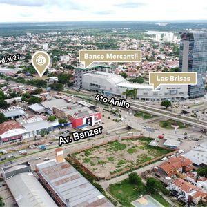 Terreno En Venta Sobre 4to. Anillo Cerca A La Av. Banzer