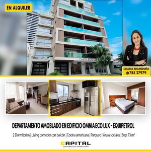 Alquilo Departamentoamoblado Equipetrol 2 Dor