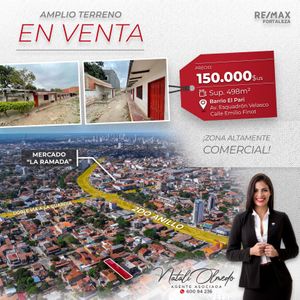Terreno En Venta - Av. Esquadrón Velasco, Calle Emilio Finot