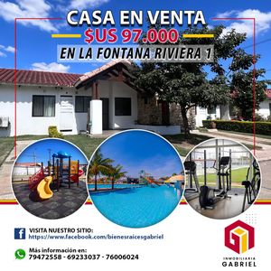 Casa En Venta En Cond. Fontana Riviera 1