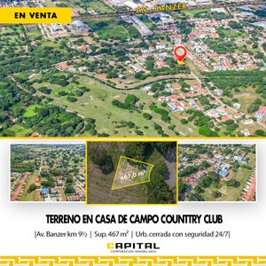 Terrenos En Venta En Condominio Casa De Campo