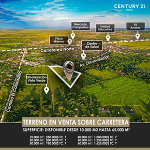 Terreno Sobre Carretera O 1er Anillo Warnes. Dentro De Mancha Urbana