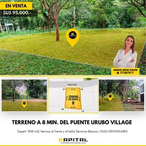 Terreno En Venta En El Urubo