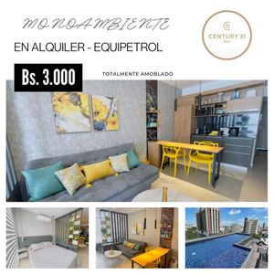Monoambiente Amoblado En Alquiler – Equipetrol