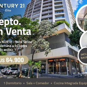 Departamento De 1 Dormitorio En Venta Torre Vento