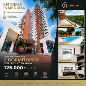 Departamento En Venta De 2 Dormitorios Con Parqueo