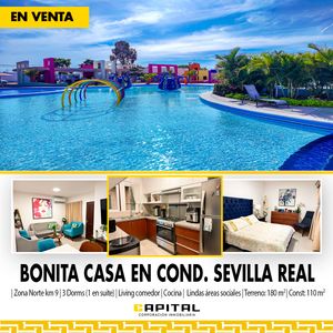 Casa En Venta En Cond. Sevilla Real