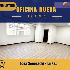 Se Vende Oficina Nueva En Sopocachi