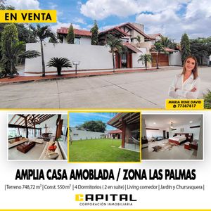 Hermosa Casa Amoblada En Venta – Barrio Las Palmas