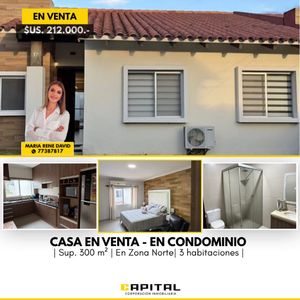 Casa De 3 Dormitorios En Venta – Dentro De Condominio Cerrado