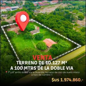 Venta, Terreno De Uso Suelo Mixto A 100 Mts De La Doble Vía La Guardia.