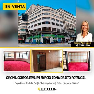 Oferta Exclusiva – Oficina Corporativa En Zona De Alto Potencial, La Paz