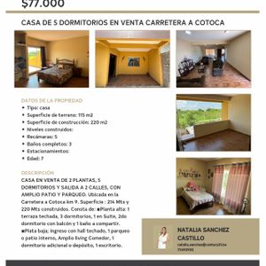 Casa En Venta 4 Dormitorios. Carretera  A Cotoca Km 9.