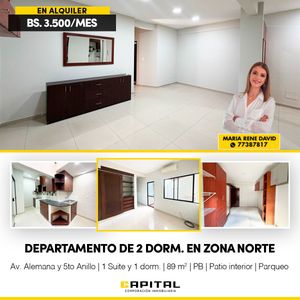 Departamento En Alquiler – Edificio Los Jazmines