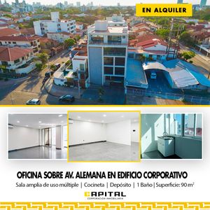 Sobre Avenida Alemana Alquilo Modernas Oficinas